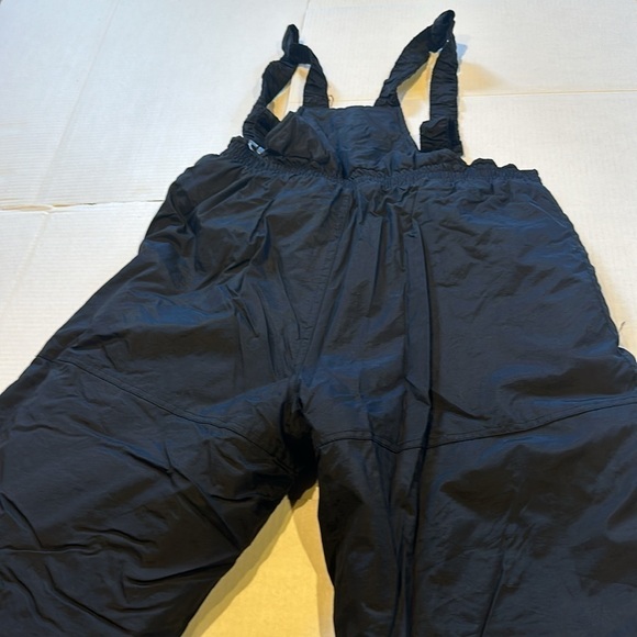 Adolfo Sport black medium unisex overalls with zipper and buttons side pocket - Picture 8 of 10